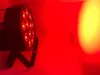 Cree RGBW 12x12 W 4IN1 LED Flat Slimpar Quad Luce LED Wash luz de la Etapa DJ DMx Luce della lampada 4/8 kanały