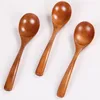 Natural Wood Spoon Kitchen Accessories Eco-Friendly Tableware Dining Soup Tea Honey Coffee porridge Spoons