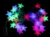 Nyaste Semester LED Lighting Vattentät Färgglada Belysningssträngar Klockor Snowflake Lights Party Festlig julhändelse Dekorativa Ljus 4,5m