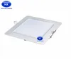 9W/12W/15W/18W/21W LED Panel lights Recessed Downlights Lamp Round/Square Led lights for indoor lights 85-265V + Led Driver