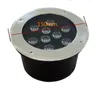 Wholesale price 9*1W LED Underground Lights Warm Cold White AC85-265V LED Garden Lighting IP68 Recessed LED Floor Light