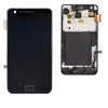 Samsung Galaxy S2 I9100黒と白のためのLCDのタッチデジタイザーの画面表示