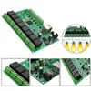 Livraison gratuite 8 canaux 250V / AC 10A Relais Réseau IP Relais Web Relay Dual Control Ethernet RJ45 interface Module Board