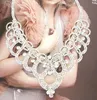 신부 크라운 액세서리 왕관 머리 목걸이 귀걸이 액세서리 웨딩 보석 저렴한 가격 패션 스타일 신부 HT143