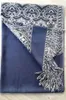 여성용 Pashmina 스카프 목도리 캐시미어 판초 포장 Ladies Womens shawl 스카프 9 PCS / LOT # 1400