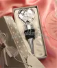 Whole 100PCS Elegant Crystal Heart Wine Stopper w Silver Box Barware Favors Bomboniere Anniversary Event Party G260v