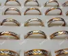 Wholesale lotes anillo de joyería bonitos anillos bien venta mujeres hombres amarillo aleación de aluminio anillos nuevo LR091 envío gratis
