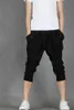 All'ingrosso- New Mens Harem Capri Casual Sport Athletic Baggy Gym Jogger Joggin Skinny Pantaloncini maschili Misto cotone Pantaloni corti