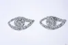 25st / lot Eye Design Crystal Hotfix Motiv Strykjärn på Transfer Rhinestone Patches Strass Crystal Stones Applique för Clothing Craft