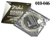 3Sets .010-0,046 acessórios de guitarra Ziko para guitarra elétrica Strings Peças de guitarra