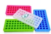 Easy Push Pop Out Silikonowe 40 Pamięć 1.5cm 0.6inch Square Ice Cube Tace Mrożone Kostki Pudding Cukierki Cukier Mold, FDA Zatwierdzony