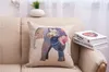 Inde éléphant Style taie d'oreiller fleur éléphant taie d'oreiller coloré Animal éléphant jeter taies d'oreiller décor à la maison coussin Covers8125110