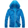 Fall-Summer 2016 New Men's Thin Sunscreen Clothing Waterproof Hooded Men Jacket Plus 6 Colors Casual Solid Color Jacket Male MWJ1732