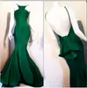 2016 sexy backless groene prom jurken elegante strapless schede zeemeermin vloer lengte avondjurken rode loper jurken beroemdheid jurken