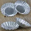 20 stks Ei Tart Aluminium Cupcake Cake Cookie Mold Pudding Mold Tin Bakken Tool E00145 Bard