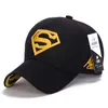 2017Gorras Superman Cap Casquette Superman Capuchon de baseball Hommes Marque Femme Bone Diamond Snapback pour chapeau de camionneur adulte