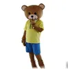 2017 Factory Made Deluxe Mascot Teddy Bear Cartoon Gapers Bear Cartoon Costume Doll Props Up Performance