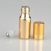 5ml Empty UV glass roll bottle essential oil 5cc sample vials with roller ball Spray perfume roll-on bottles b705