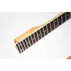 Disoo 24 Frets Maple Electric Guitar Neck Rosewood Vit Bindande Fingerboard Inlägg Dots Gitarr Tillbehör