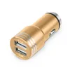 2 in 1 Aluminium Dual USB Car Charger Stainless Steel Emergency Hammer 5V 2.1A Cigarette Lighter Chargers