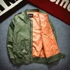 2016 chaqueta de moda MA1 Bomber Jacket Pilot Jackets Hip Hop Sport thin Jacket Men Coat 3 colores envío gratis