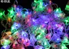 Neueste Feiertags-LED-Beleuchtung, wasserdicht, bunte Lichterketten, Glocken, Schneeflocken-Lichter, Party, festliches Weihnachtsereignis, dekorative Lichter, 4,5 m