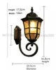 NEW Durable Outdoor Waterproof Wall Light Balcony Corridor Porch Wall Lamp High Quality Outside Garden Led Lights MYY