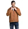 Homens marca roupas sportswear homens moda fina windbreaker jaqueta zipper casacos outwear jaqueta com capuz frete grátis