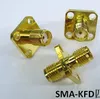 10 sztuk Lot SMA-KFD KKD 18mm 20mm 23mm 24mm Pin RF Antena Adapter Elbow Horyzontalne Złącze Mężczyzna Kobiet Jacks Transit