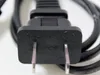 Gorąca sprzedaż Ładowarka baterii US Rysunek 8 Elegancki przewód kablowy 2 Prienk Plug 1.4m dla elektroniki użytkowej