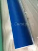 Film d'enveloppe de voiture en vinyle mat bleu foncé avec sans bulles d'air/vinyle mat pour les couvertures de carrosserie d'emballage de véhicule 1,52x30 m/rouleau (5 pieds x 98 pieds)