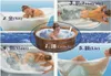 Casa sauna bolha spa hidroterapia bolha spa máquina de bolha de ar massagem corporal máquina do chuveiro de água DHL frete grátis