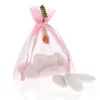 200 st 7x9 cm Organza Bag Wedding Favor Wrap Party Presentväskor 15 färger för Select New1816842