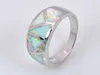 Wholesale & Retail Fashion Fine White Fire Opal Ring 925 Silver Plated Jewelryr For Women EMT1517013