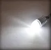 Lámparas LED AC / DC 12V 1.5W Bombillas de maíz de cristal de alta potencia Lámpara de araña Spot Light White 360 grados