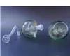 1 PCS Tubos de vidrio Burbujeador de vidrio Plataforma petrolera de vidrio Bongs de vidrio Tubos de agua Hookah Manzana roja JH036-10mm