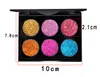 NEW ARRIVAL 6 COLORS EYE SHADOW 컴팩트 다이아몬드는 반짝 반짝 빛나는 새들 파티를 보았습니다. AB 타입은 무료 배송되었습니다.