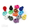 Wholesale Mixed Color Cord Lock Round Ball Toggle Stopper Plastic Size: 22mm*17.5mm*13.5mm toggle clip