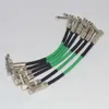 NEW 6Pack TTONE 6quot 14 Right Angle Patch Cable Guitar Cord Effect8343241