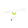 Mini USB Fan Flexible Portable Super Mute Cooler Cooling For Type C Android Samsung S7 edge Phone With Package