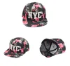 2016 män och kvinnors sport hatt hip hop caps flickas solsken hattar utomhus snapbacks skriva ut blommor 3 st / lot drop shipping