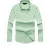 Nowa Sprzedaż Słynne Customs Fit Casual Sukienka Koszule Popularne Golf Haft Pony Business Polo Bluzka Męska Długie Rękaw Odzież Zamów
