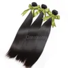 4pcs/lot Straight Virgin Malaysian Soft Dyeable Straight Hair Weaves soft Hair Wefts Greatremy Human Hair Extension