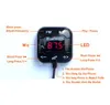 BT-760 HandsFree Magnetic Base Car MP3 Player Bluetooth FM Transmitter Car Kit With Dual USB Car Charger FM Modulator