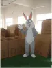 2017, disfraz de Bugs Bunny hecho en fábrica, mascota de dibujos animados para adultos, mascota de personaje de conejo de dibujos animados lindo, mascota