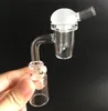 DHL Quartz Nail with Carb Cap 2IN1 Quartz Banger Nail 10mm/14mm/18mm female male bowl joint real 100% quartz