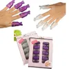 10 pièces/lot en plastique acrylique intelligent tremper le capuchon de pince UV Gel dissolvant de vernis enveloppe pour Nail Art Salon6803417