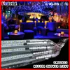 30 / 50 / 80cm SMD2835 유성 샤워 세트 10pcs / 세트 LED 스타 비 튜브 빛 220V LED 유성 튜브 크리스마스 트리 장식 조명 85-265V 100pcs