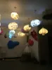 Smart Creative Romantic White Clouds Pendant Lights Led Lightning Effect Lamp White Soft Floating Cotton Cloud Hanging Light Chand256C