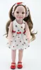 45 cm/18 Inch American Girl Doll Handmade Soft Plastic Reborn Baby Toys Dolls for Kid's Gifts